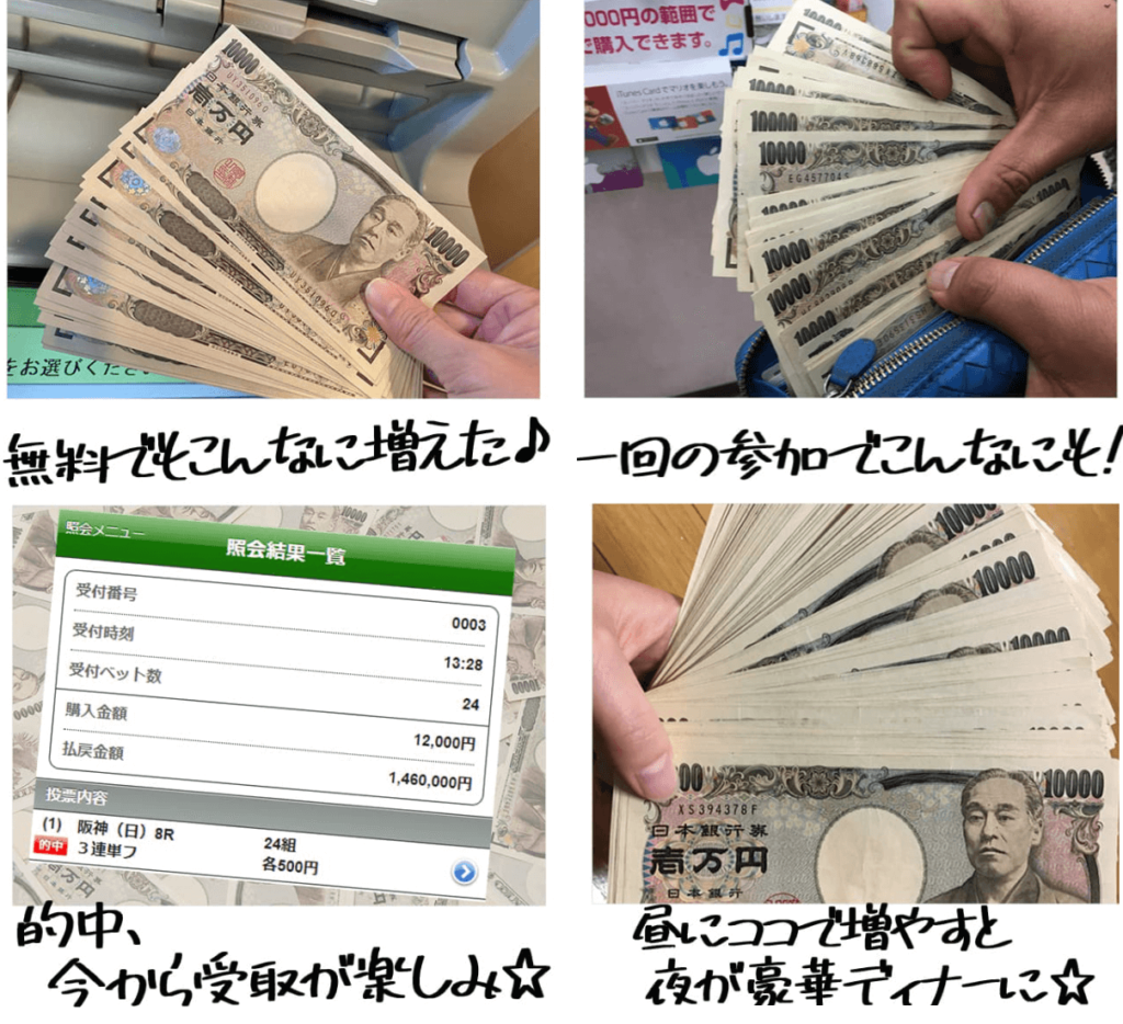 教えて万馬券の投資成功者たち