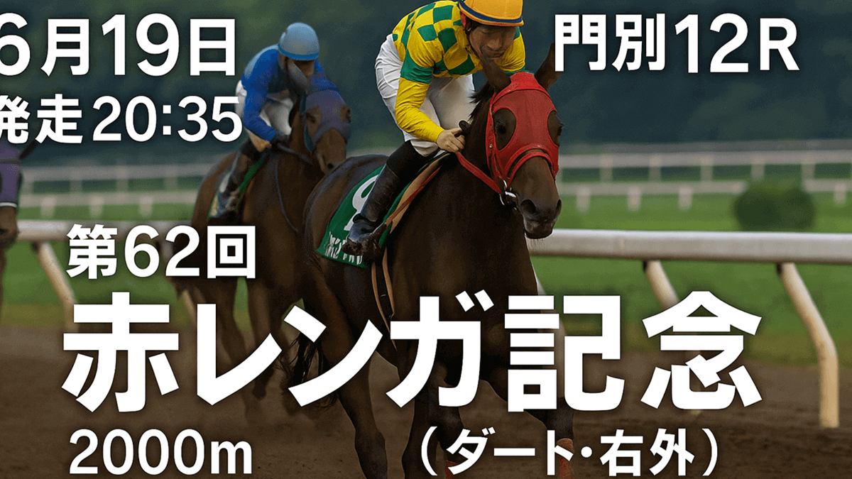 赤レンガ記念2025予想