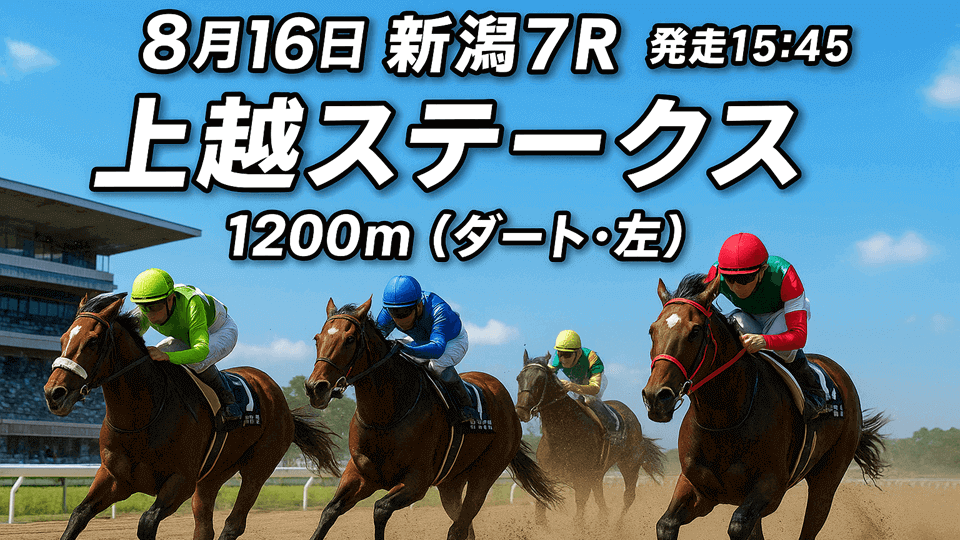 上越ステークス2025予想