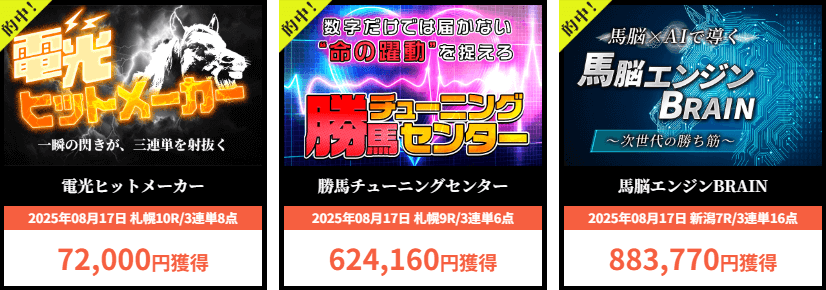 うまピカの的中実績