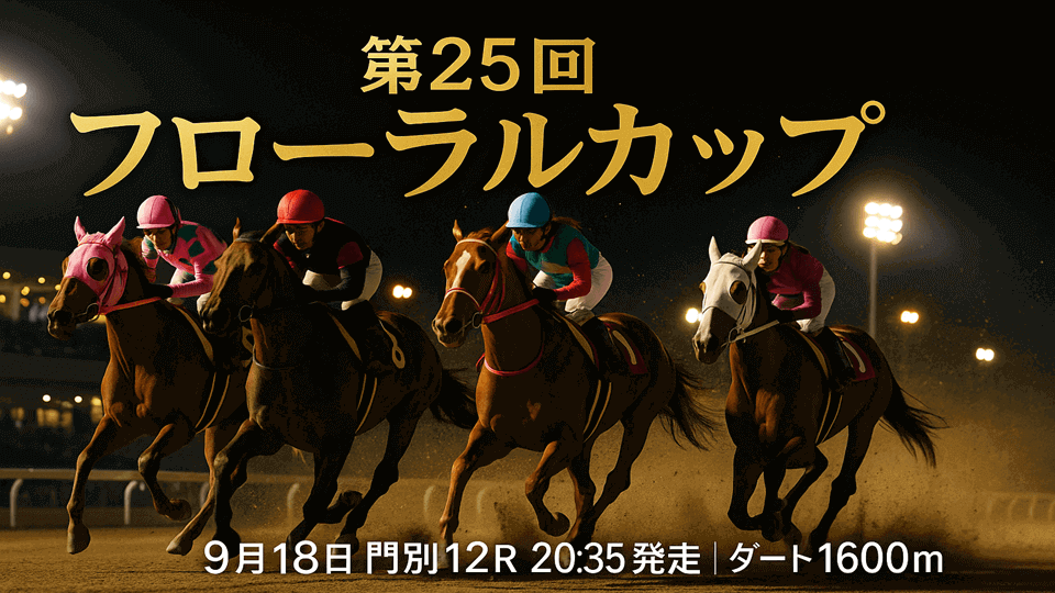 フローラルカップ2025予想