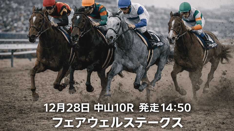 フェアウェルステークス2025