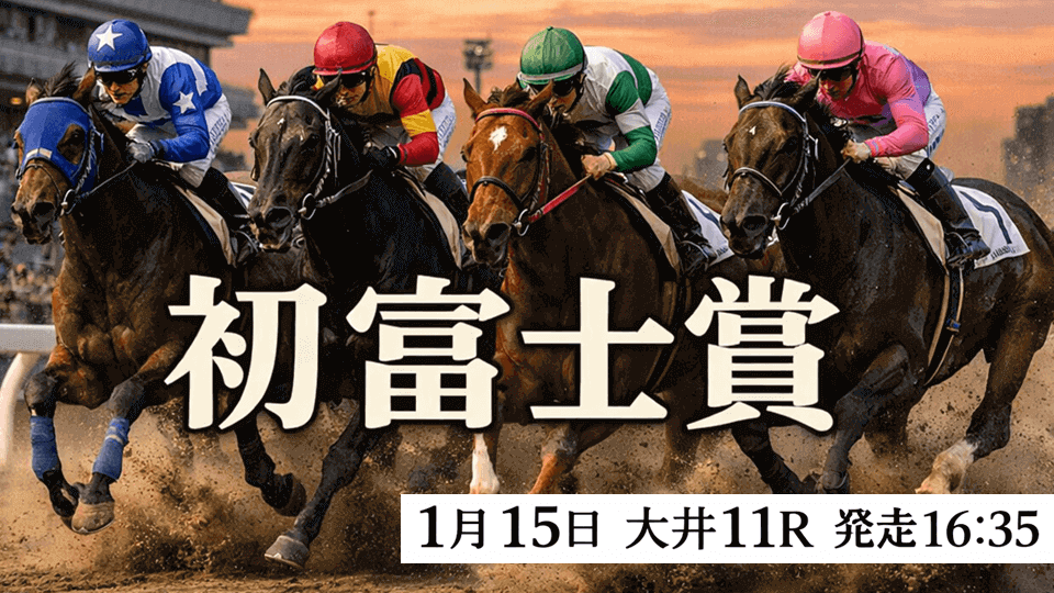 初富士賞2026予想