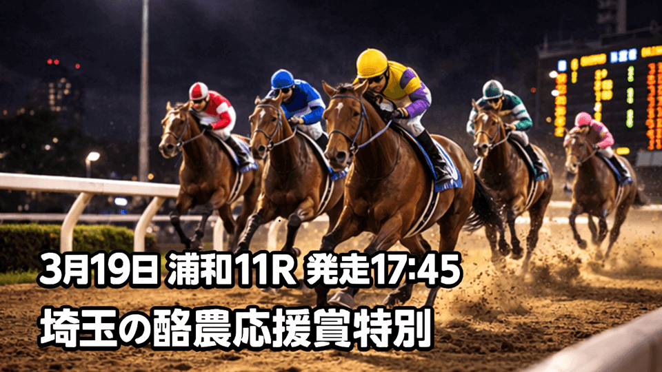 埼玉の酪農応援賞特別2026予想