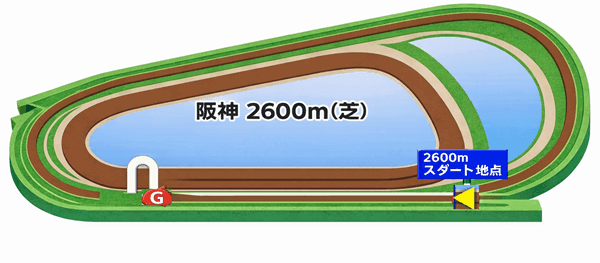 阪神2600m芝
