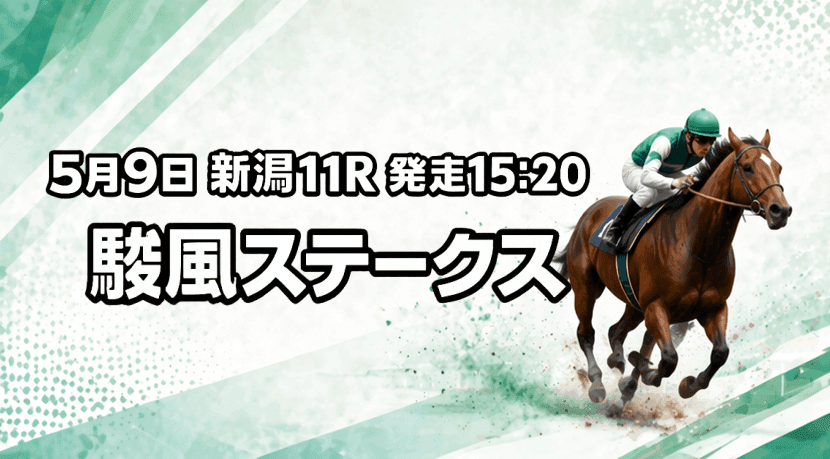 駿風ステークス2026